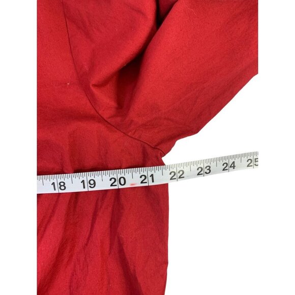 St Johns Bay Women's Cherry Red Top - Picture 6 of 8